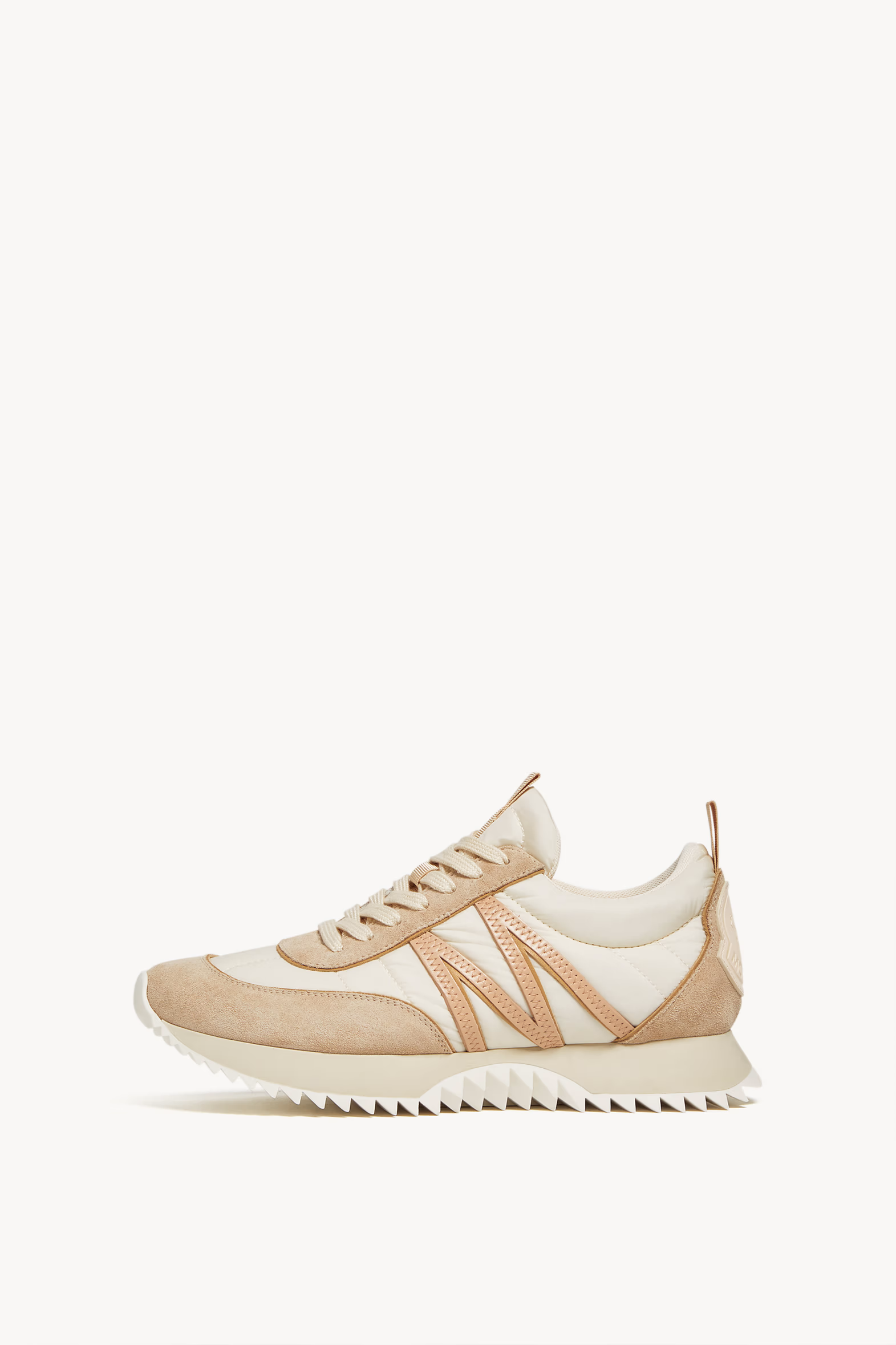 Zapatillas de ante Pacey Mujer Blanco Marfil Moncler 0